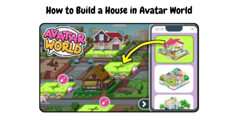 build a house in avatar world